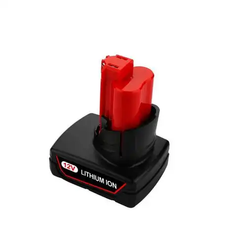 替代milwaukee 12v锂电池 4000毫安 米沃奇m12电动工具电池-阿里巴巴