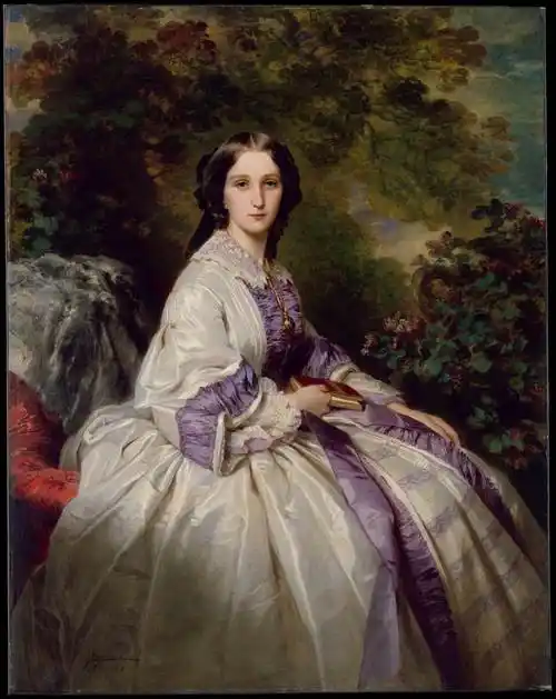 mariaivanovnabeck1835╟1866franzxaverwinterhalter油画作品欣赏