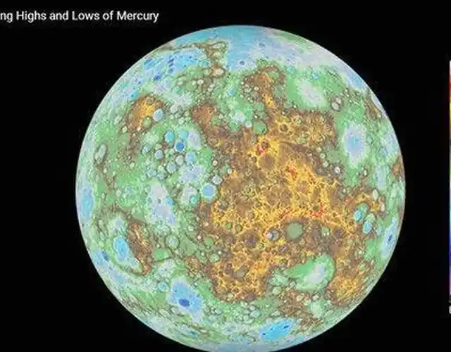 这也有利于让科学 家更全面的了解水星的地表演化历史