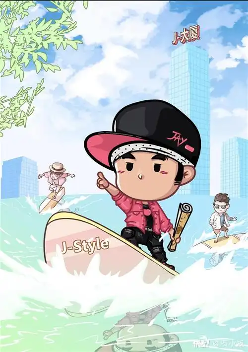 周杰伦二次元形象亮相快看漫画