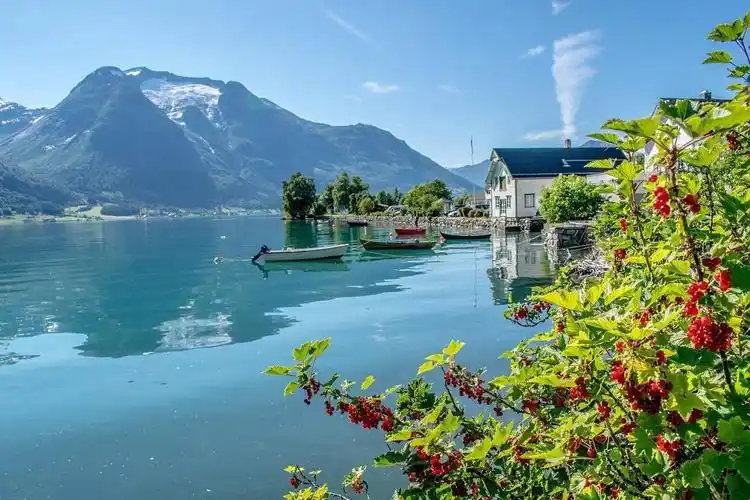 挪威的夏日风光,自然风光!