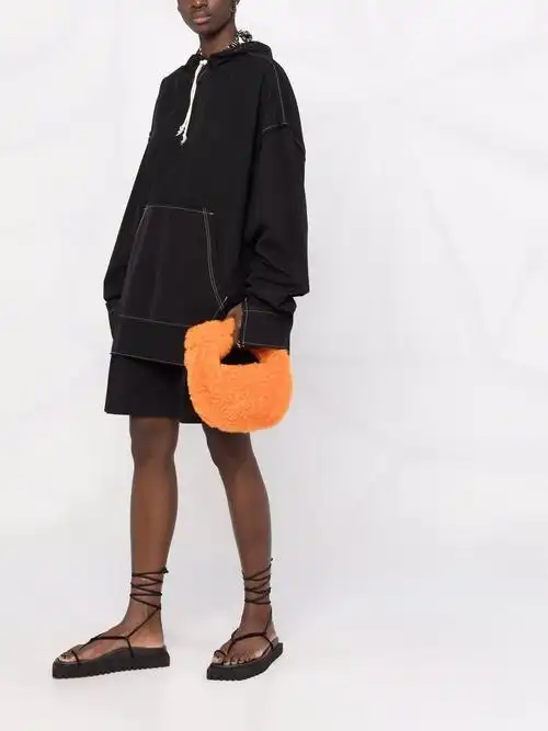 bottega veneta jodie 皮毛一体手提包 图 2