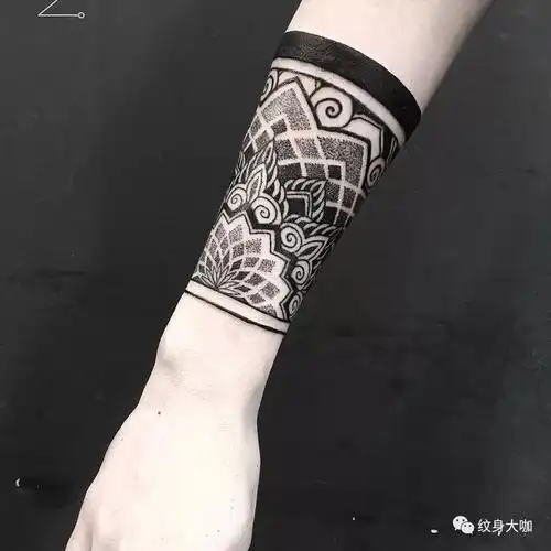 纹身手稿素材第481期:臂环