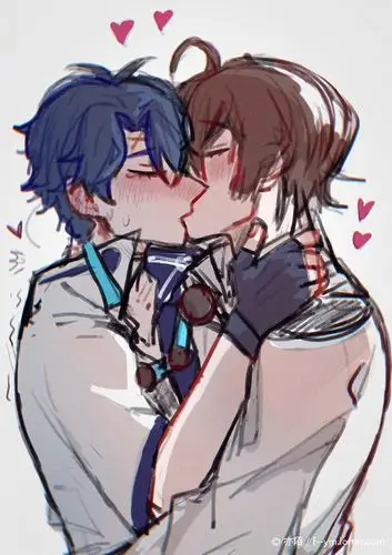 画了白曜亲亲,交个党费.