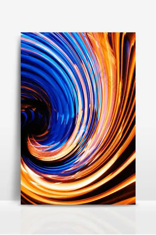 动感光束炫彩空间背景图片模板-包图网