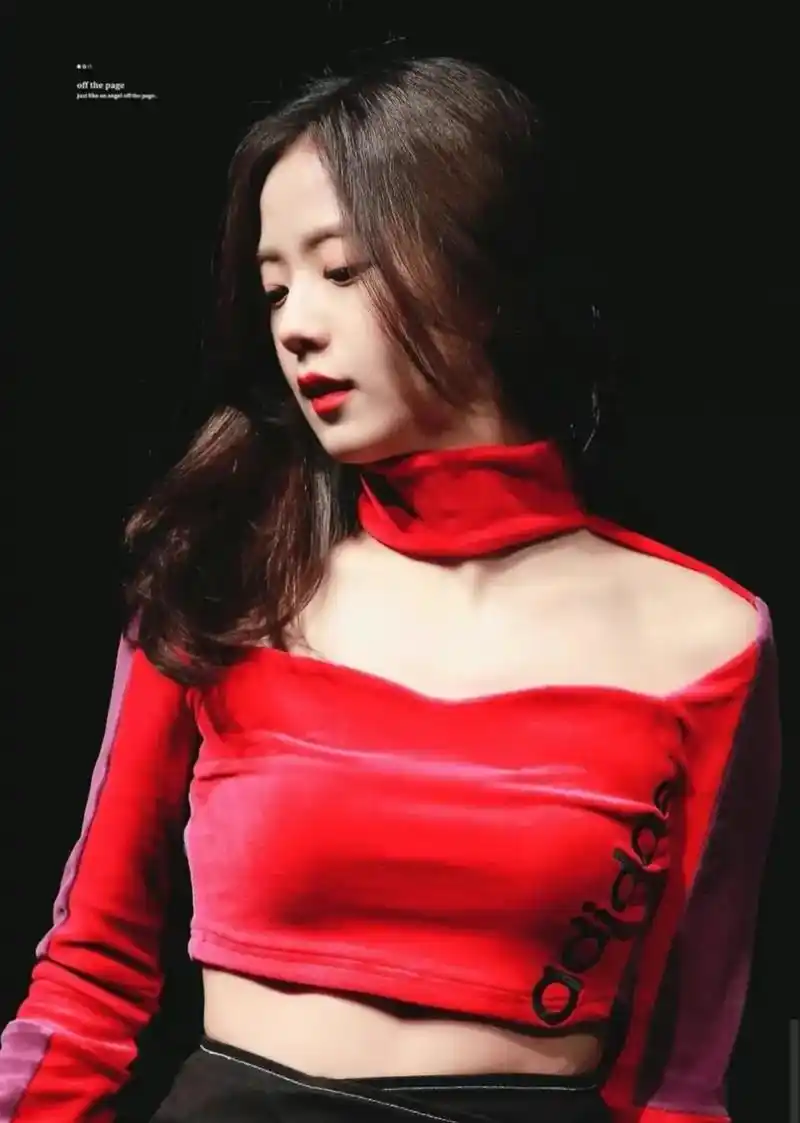 关于金智秀和红色的适配度,红发秀和红衣秀我都好爱09#jis - 抖音