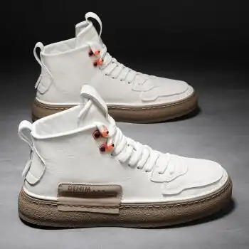 【高端品质】圣朗邦kft脚王秋季男鞋2021年新款秋冬高帮鞋子男潮鞋