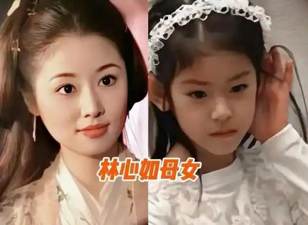 林心如女儿照片曝光长相精致酷似她爸网友以后不出道可惜了