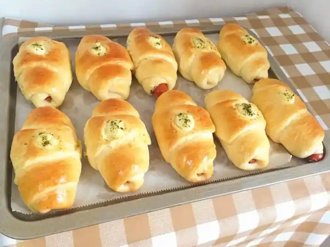 烘焙好吃到跳脚的小热狗香肠面包