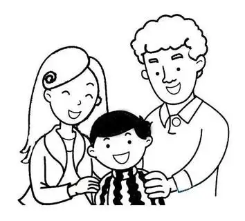 长发飘飘的女人头像简笔画