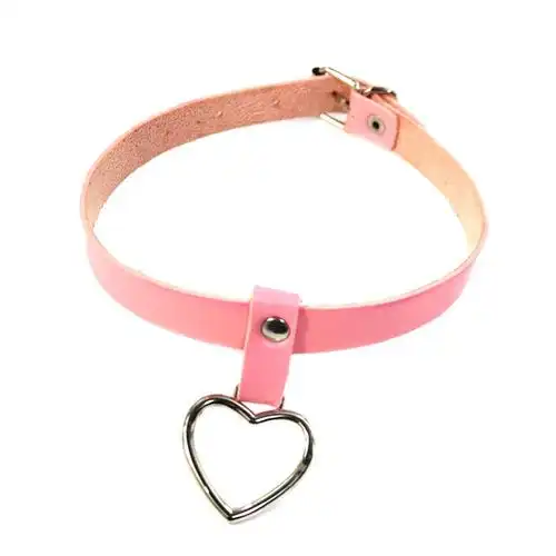 punk网红抖音爱心项圈哥特原宿硬妹街舞项链饰品锁骨链新潮颈链