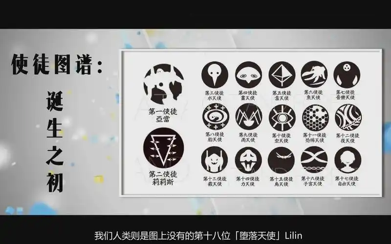 eva诞生之初十八大使徒解析01匠心漫评eva系列解读