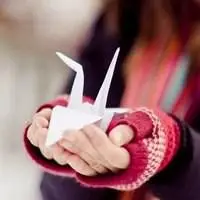 千纸鹤头像图片大全点击鼠标右键下载