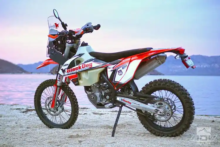 building the ultimate ktm 500 exc lightweight adventure bike