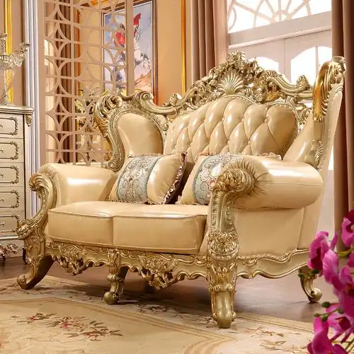 欧式沙发真皮组合法式别墅豪华客厅高档欧美高端大户型大气21新款