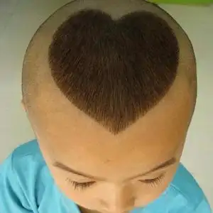 贵溪市惠利干洗店淘宝儿童理发造型模具婴儿儿童发型造型模具图案