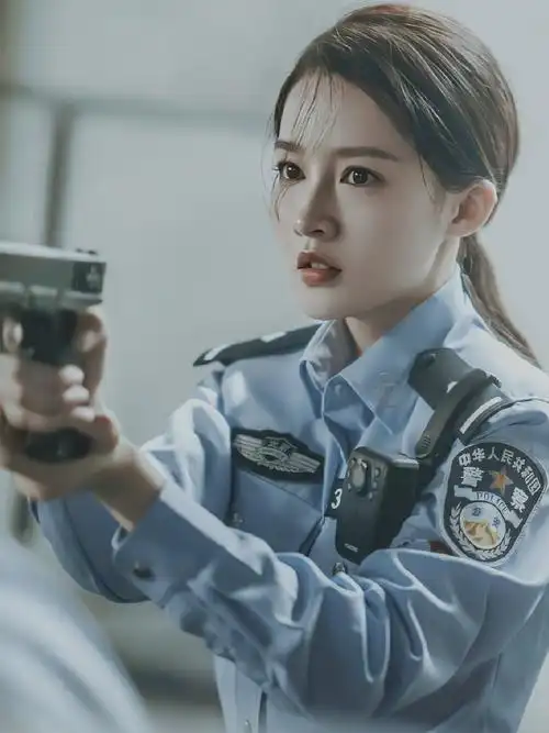 李沁警服造型曝光制服style让人大开眼界
