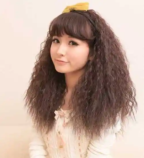 激发"萌"甜美女生玉米烫发型