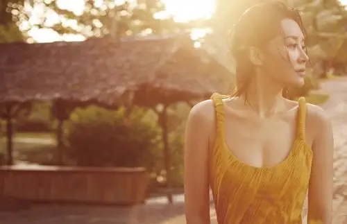 许晴湿发性感女人味写真图片38