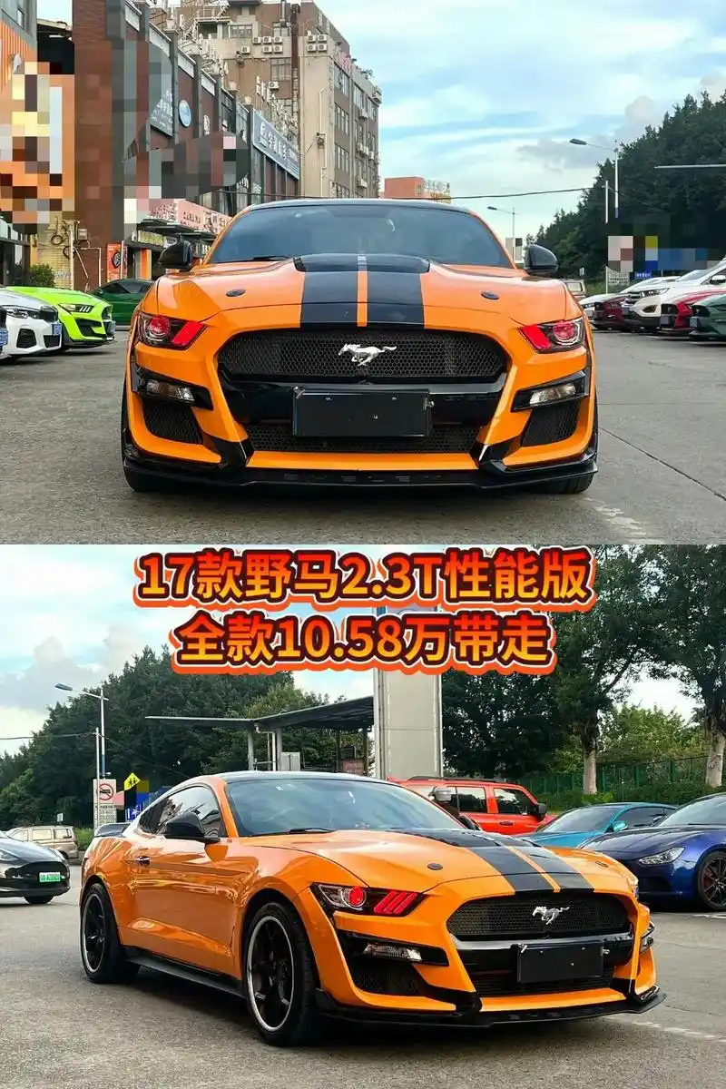 3t性能版全款10.58万.17款野马2.3t - 抖音
