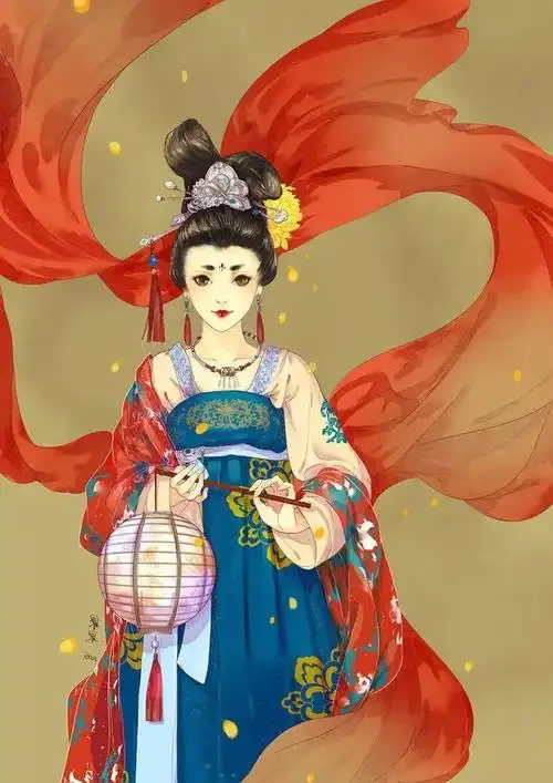 经典丨最美汉服手绘图每一幅都能做手机壁纸哦