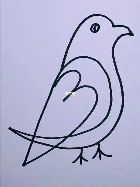 儿童 strong>一笔画画简笔画 /strong>建议3至6周岁的小孩儿在家长