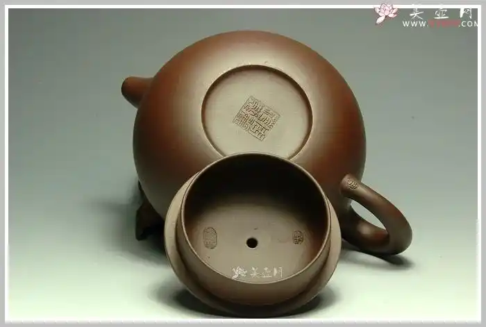 紫砂壶名家作品 扁尊 周丽萍紫砂