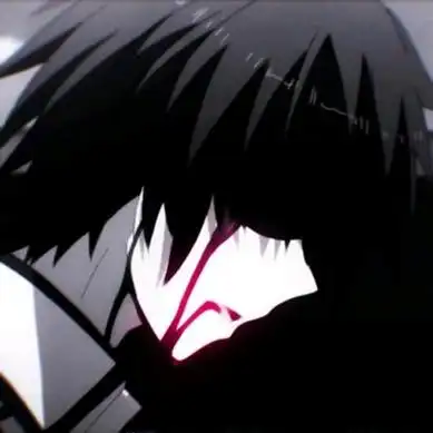 qq头像男生黑白动漫