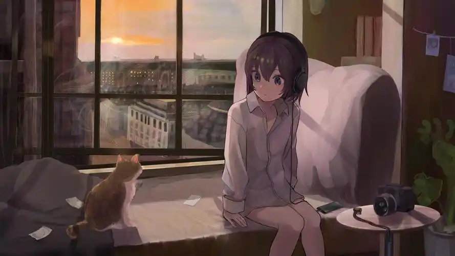 动漫 插画 唯美 少女壁纸【6】动漫壁纸图片_桌面壁纸图片_壁纸下载