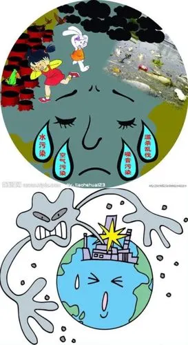 可是现在的地球妈妈,生病了