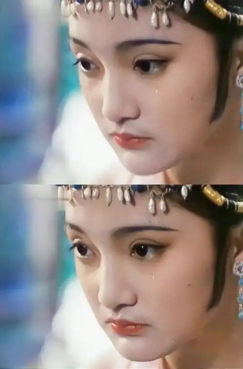 年轻时候的周迅真是又美又灵水灵灵的双眸像是会说话似的,樱桃小嘴