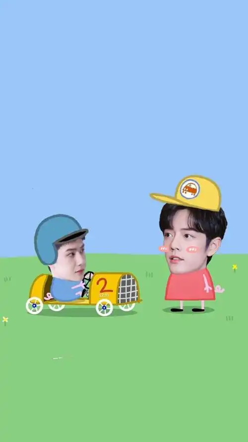 博君一肖肖战王一博佩琪～ cr小芝麻 - 堆糖,美图壁纸兴趣社区