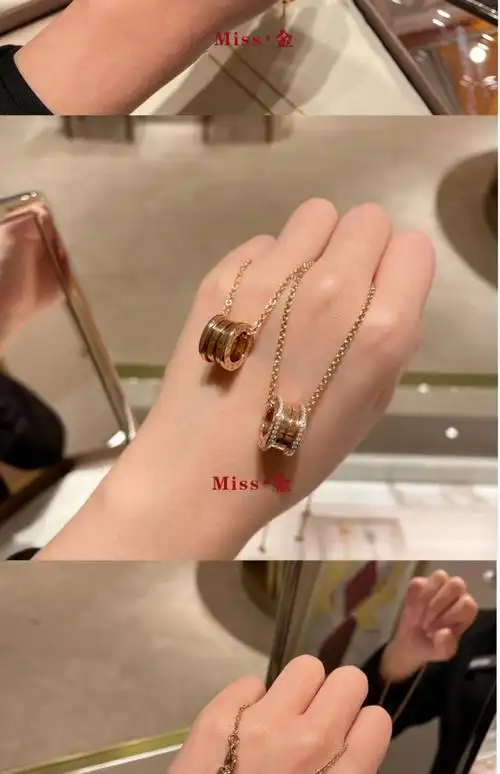 小红人慈善款项链送女友 小蛮腰项链女夏18k金玫瑰金慈善款男小红人