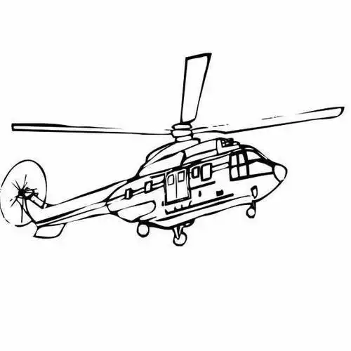儿童画直升飞机简笔画图片大全