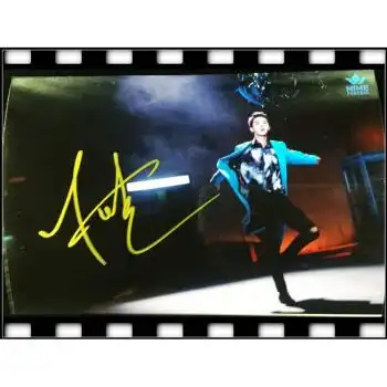 nine percent 朱正廷亲笔签名a2018年首张to the nines专辑签名照