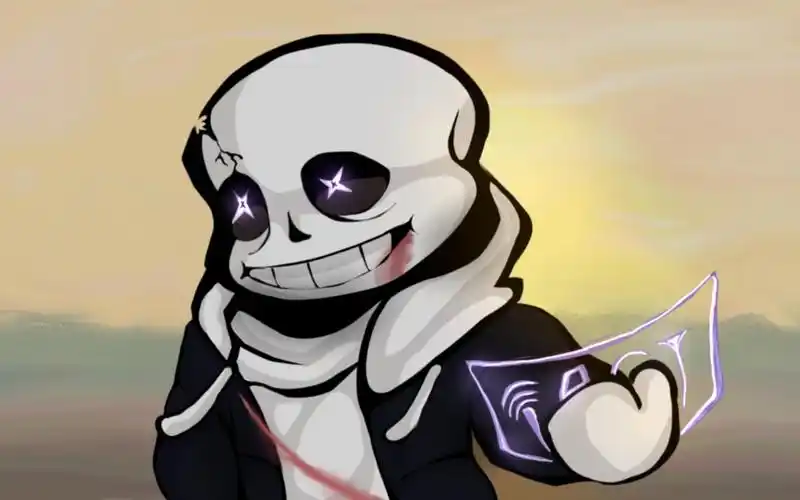 (五一复活)undetale(ukb sans绘画 — 传说之下 因果报应