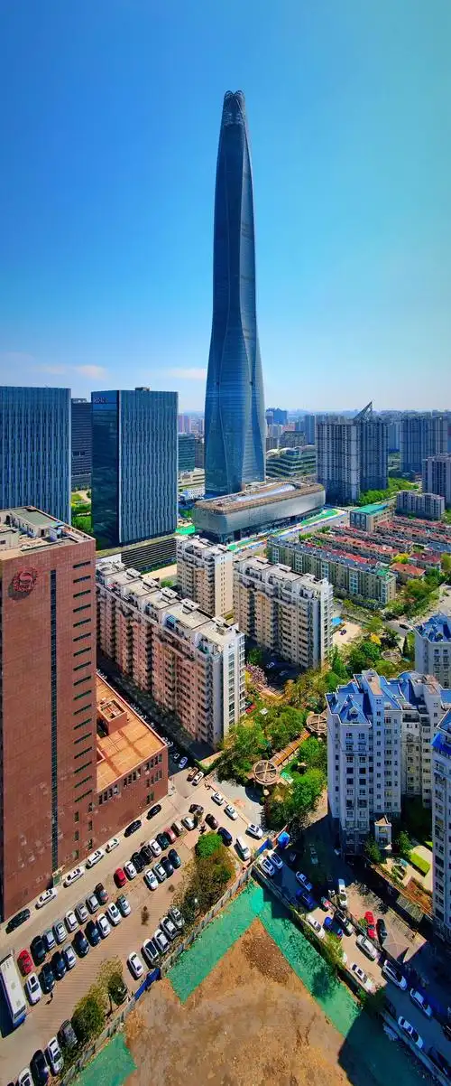 航拍天津照片100张