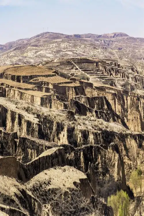 黄土高原之麻黄梁风景……双锁山