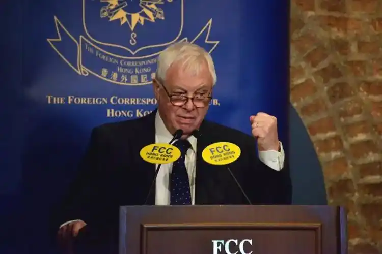 末代港督彭定康生命不止乱港不息