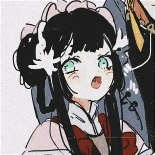 分享一组国风版的插画情侣头像