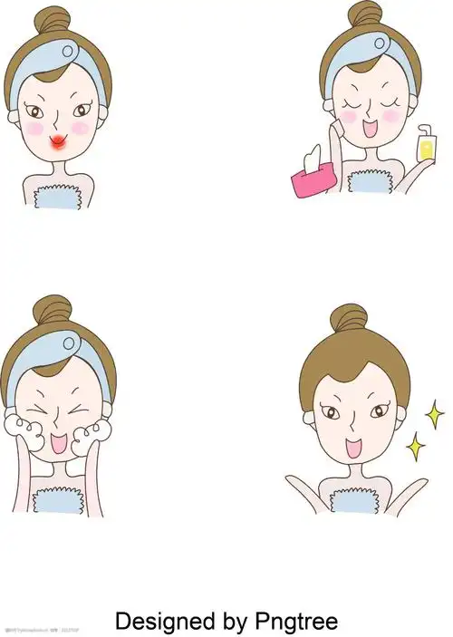 卡通手绘化妆品设计