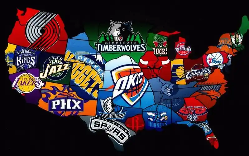 nba2k15里的30支队伍动态logo合集