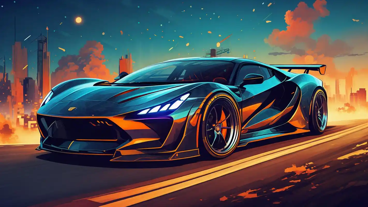 霸气炫酷跑车壁纸,视觉盛宴!9707