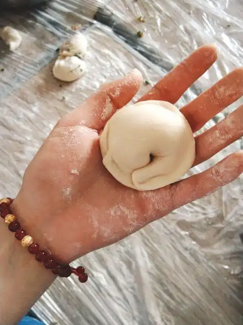 哈哈,圆润嘛,可爱的饺子出自可爱人儿之手