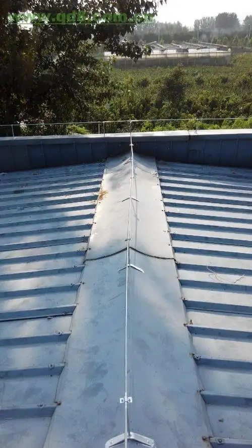 古建安装避雷带彩钢房安装避雷带楼房别墅安装避雷针