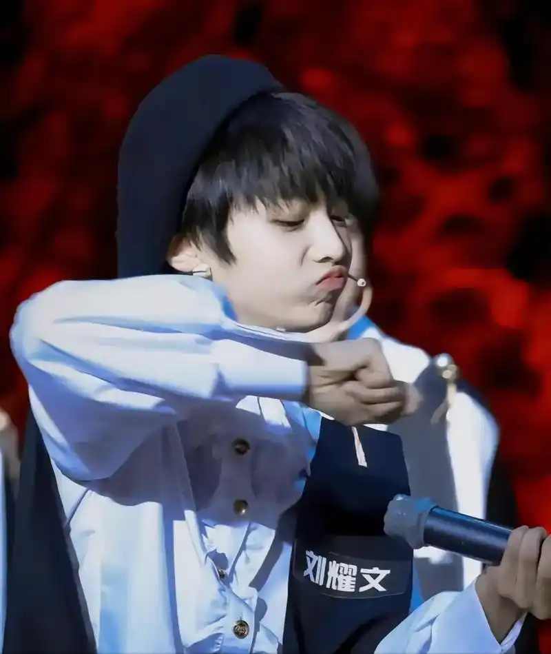 刘耀文小时候的照片