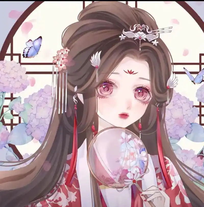 古风头像 好看!可以让你的闺蜜和你一起用!#动漫头像 # - 抖音