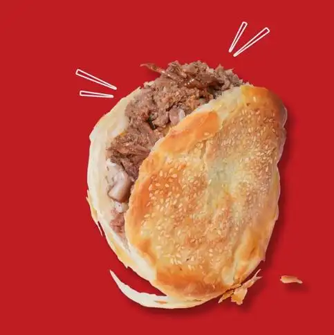 味英明牛肉烧饼,脆皮工艺一口掉渣,解析小店一天狂卖500个烧饼的秘密