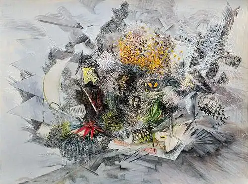 精选自艺术家marcimacguffie一组复杂的绘画作品