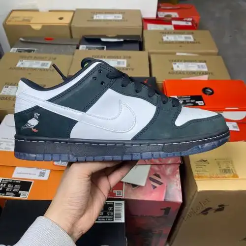 纯原dunksb黑白鸽子黑白鸽子36